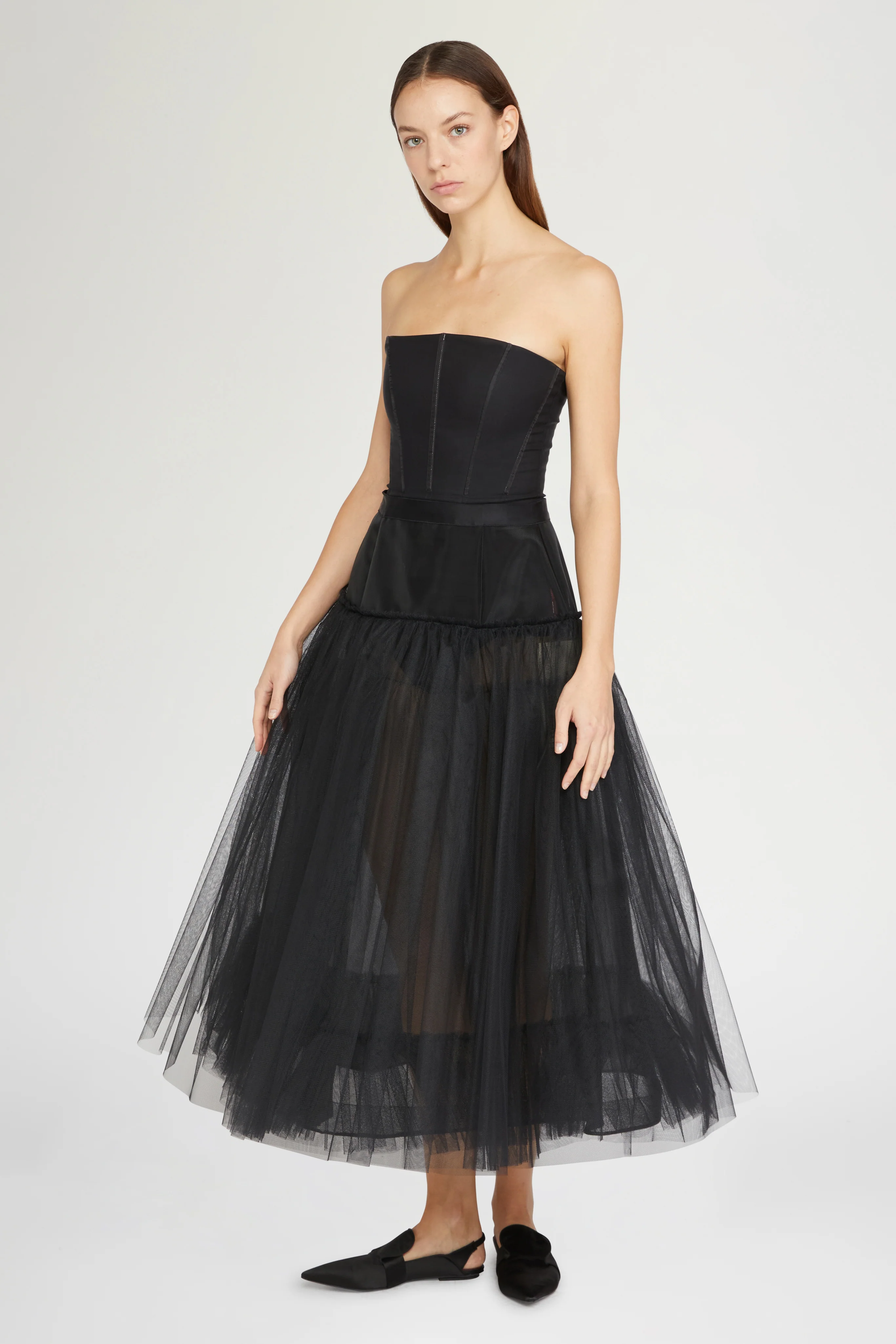 Black Tulle Underskirt - Image 2