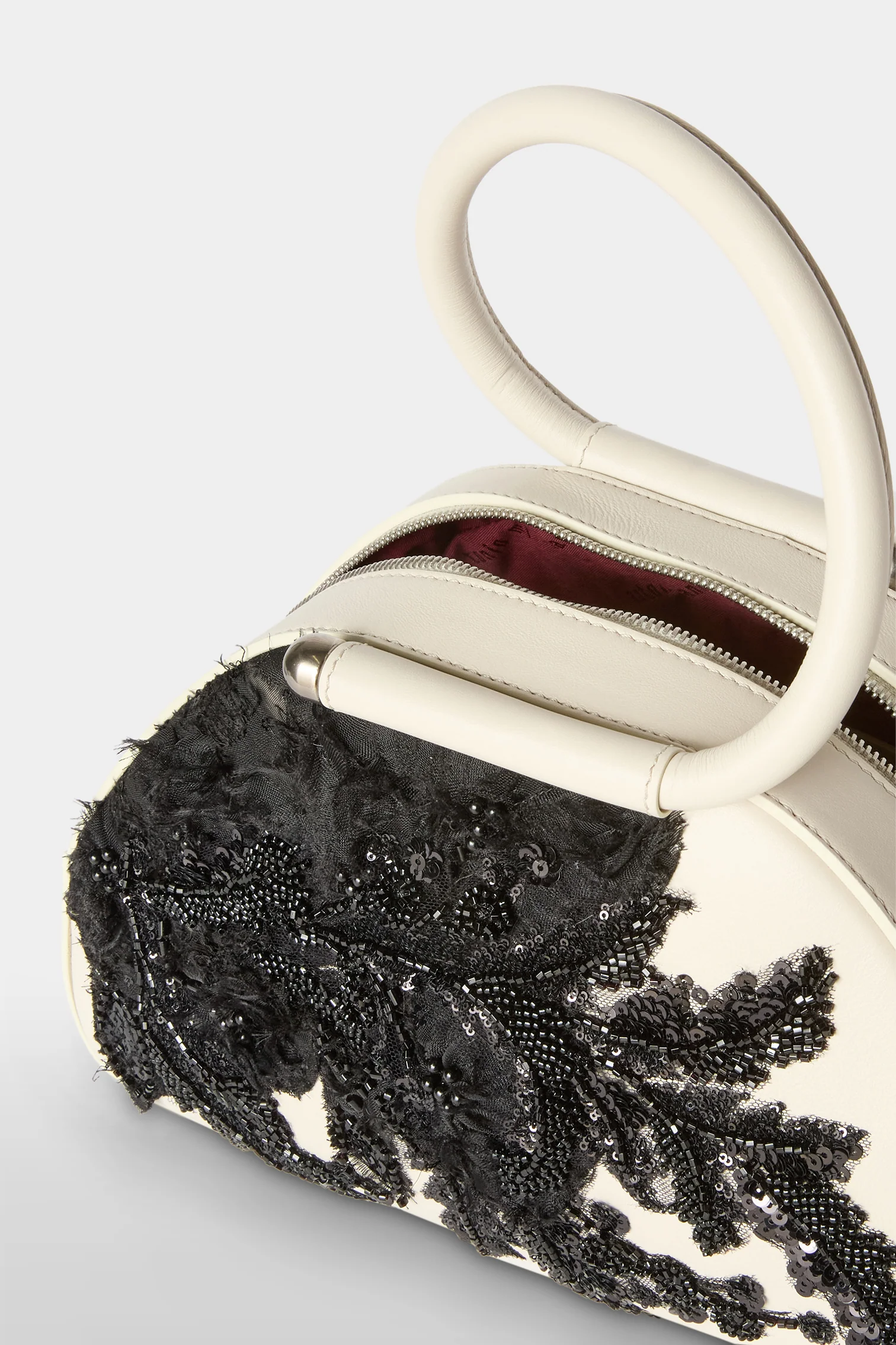 Ivory Caragol Bag with Embroidery - Image 4