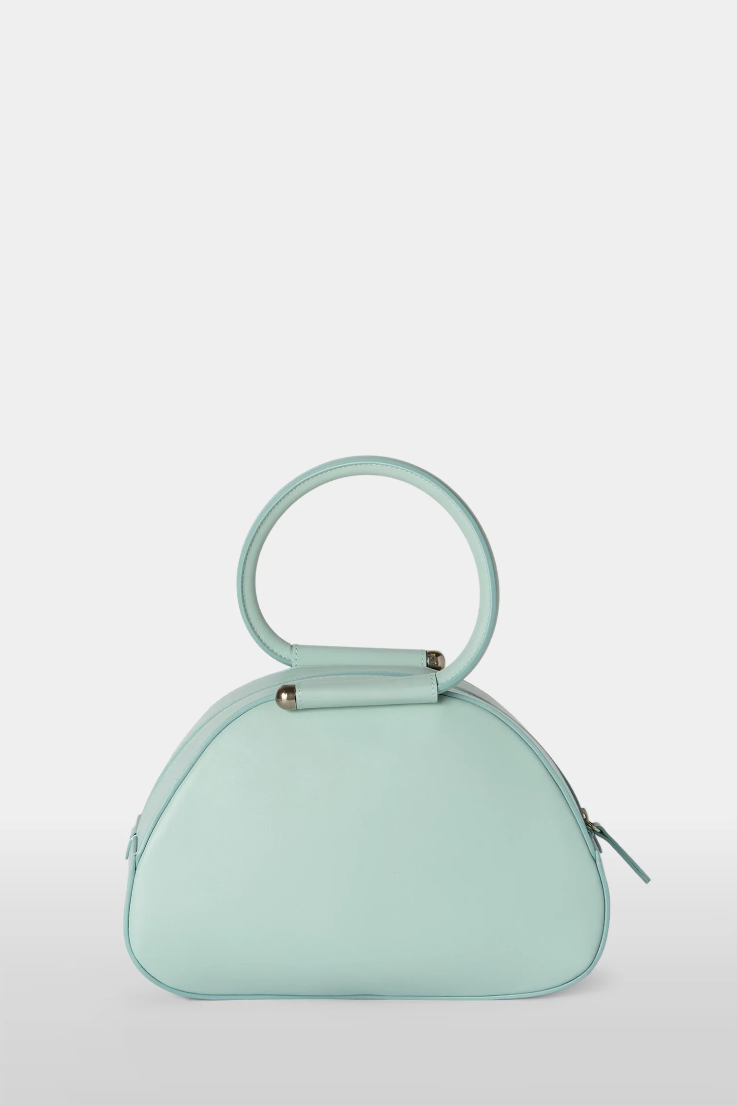 Turquoise Caragol Bag with Embroidery - Image 3