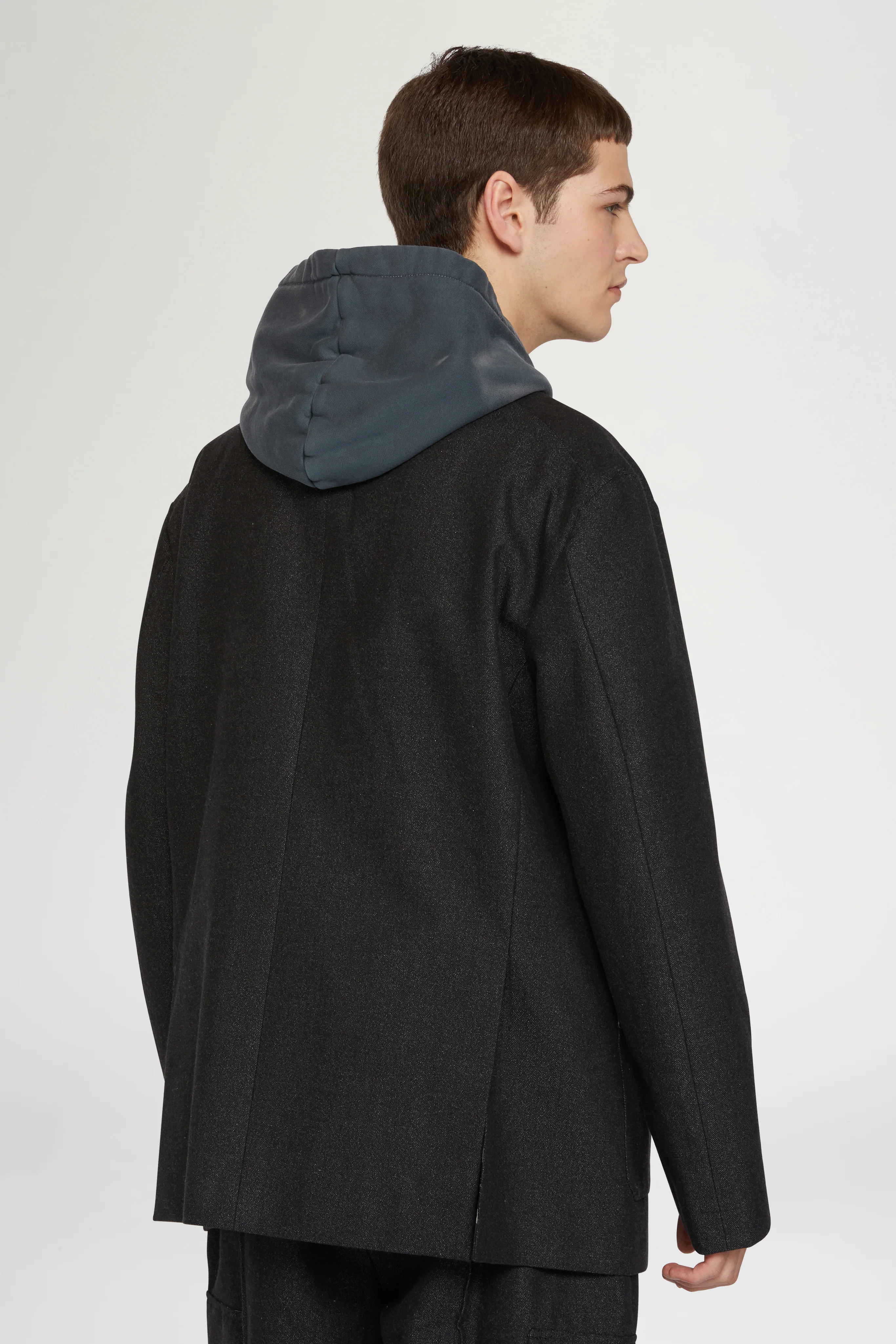 Black Single-Breasted Blazer - Image 3