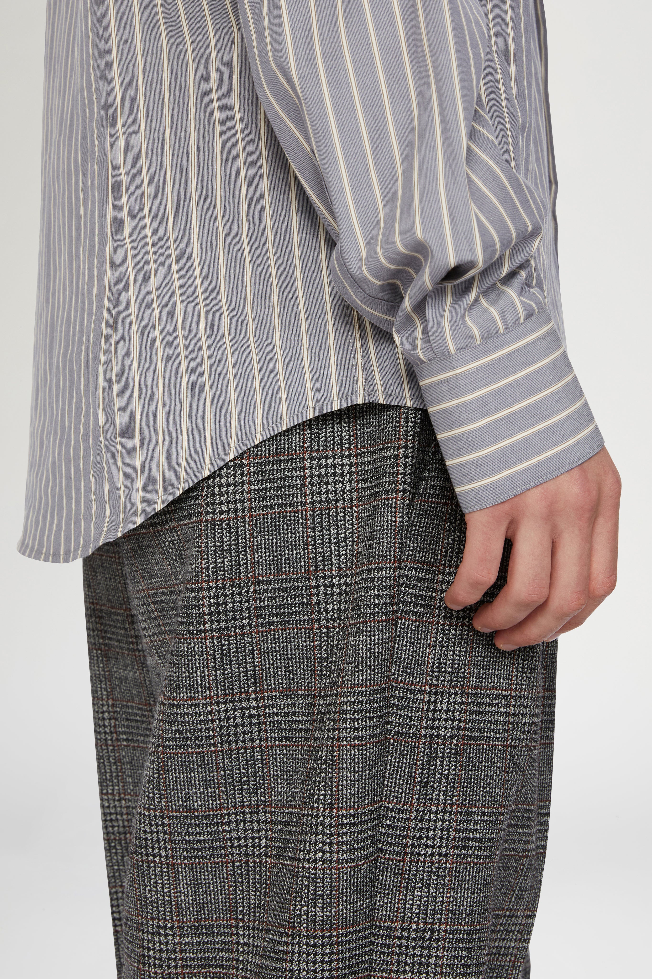 Striped Cotton Shirt - Image 4