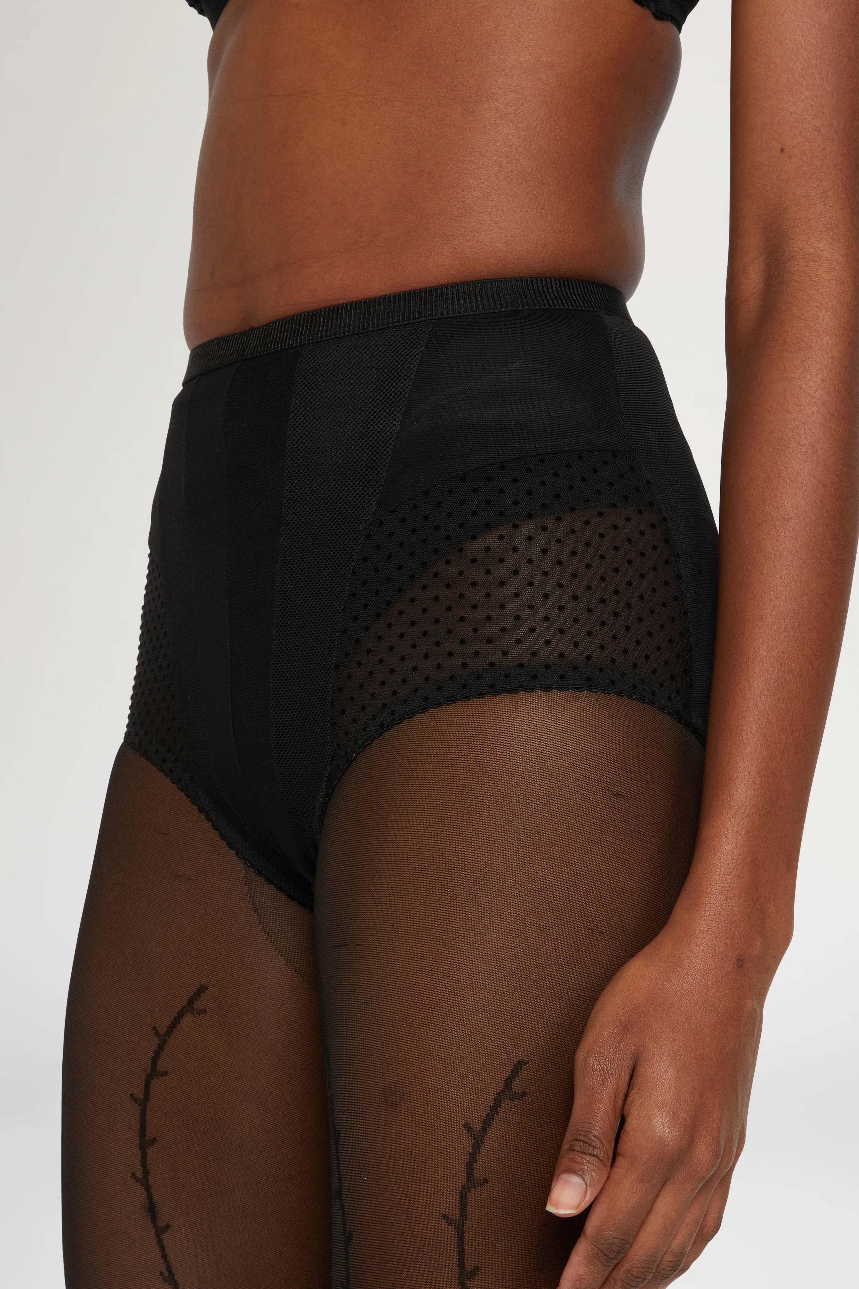 Black Jersey Culottes - Image 4