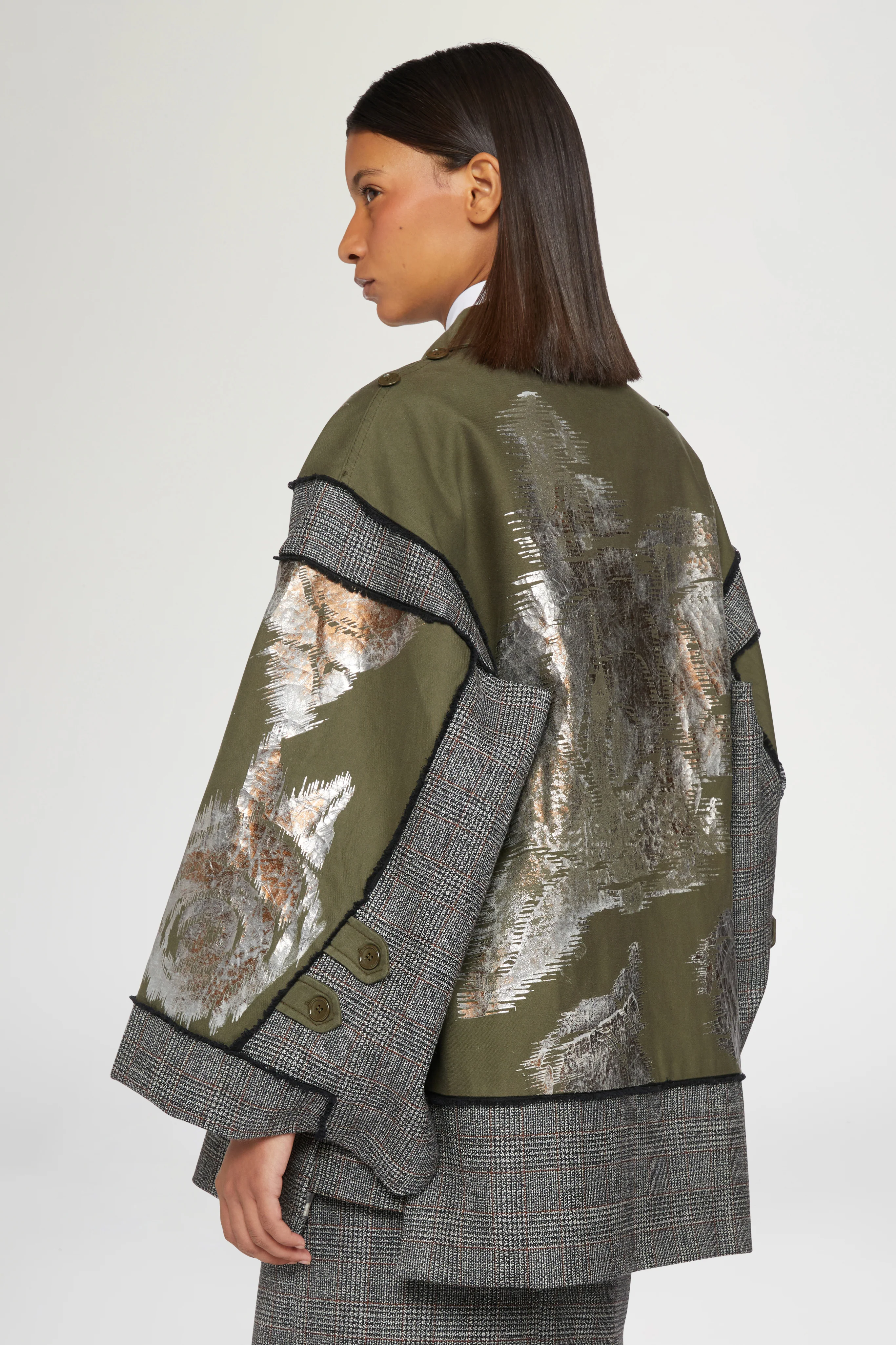 Rose Patchwork Parka - Image 3
