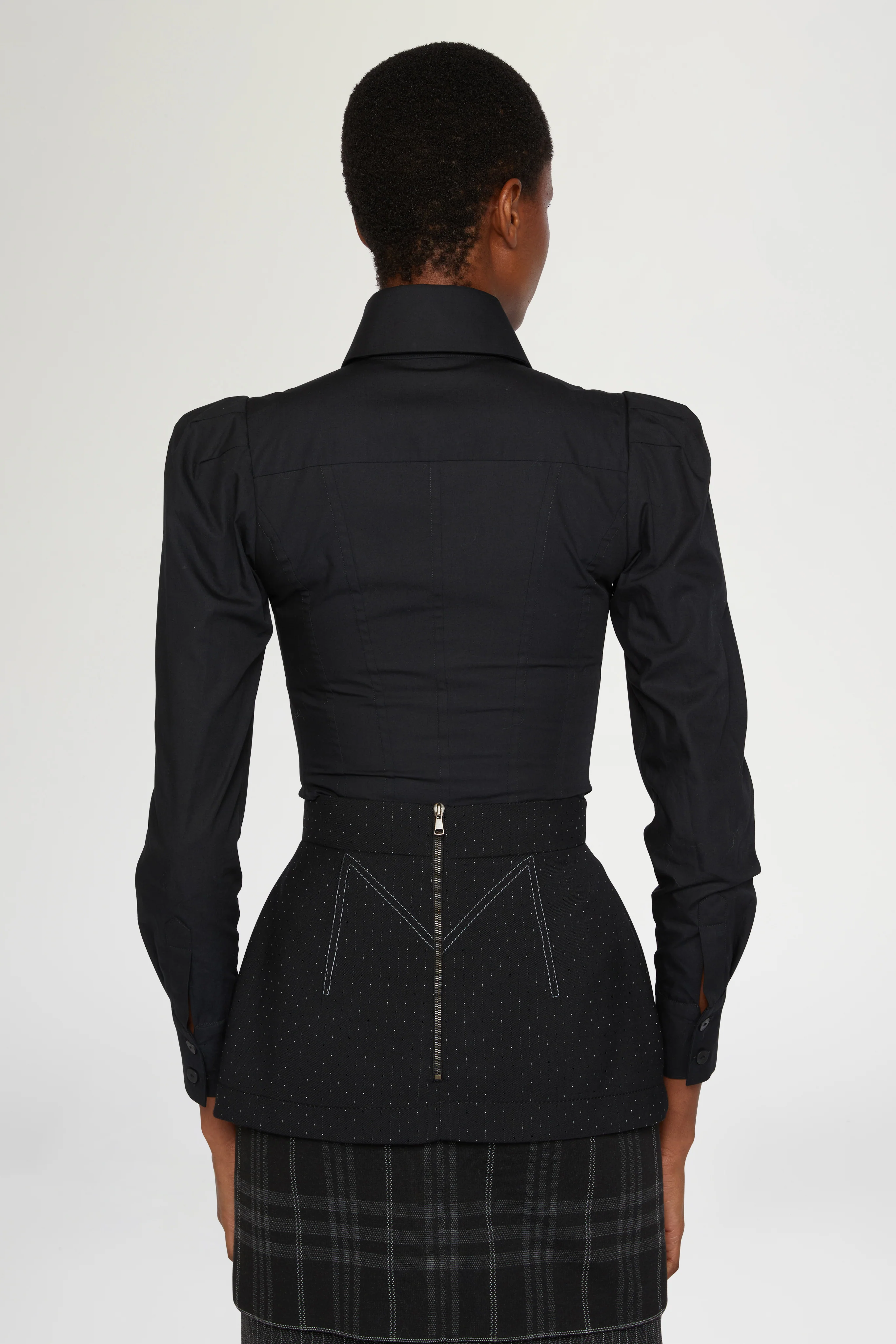 Slim-Fit Black Shirt - Image 3