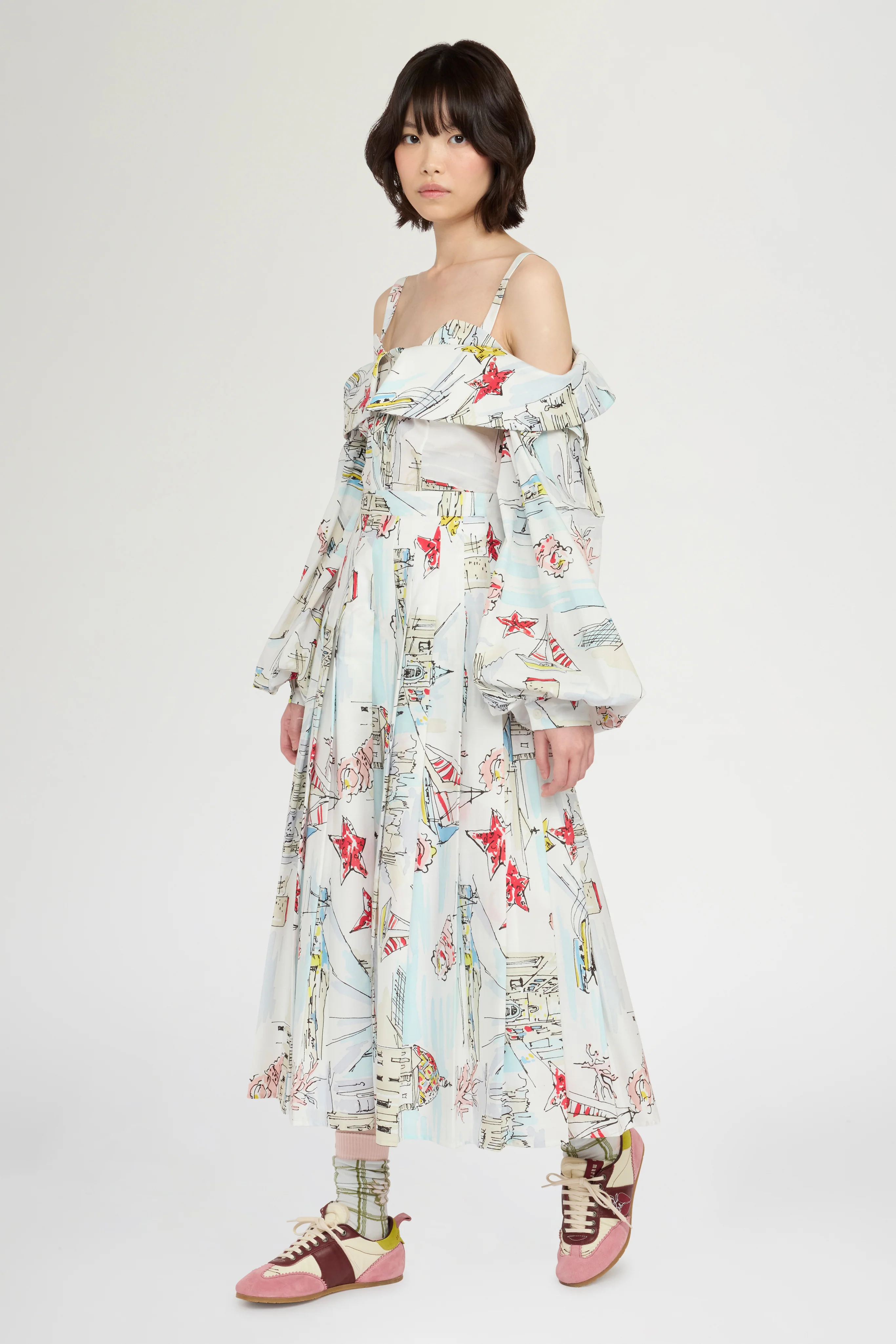 Alghero Print Midi Skirt - Image 2