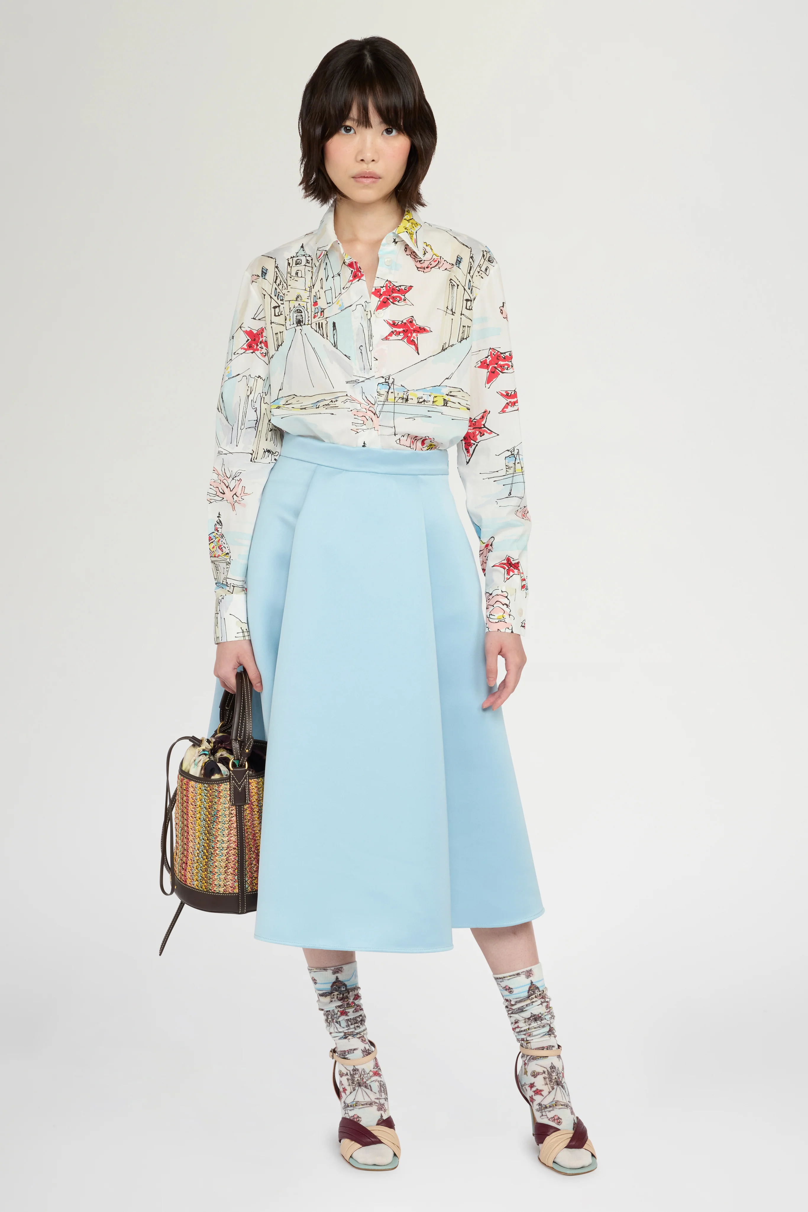 Alghero Print Poplin Shirt - Image 2