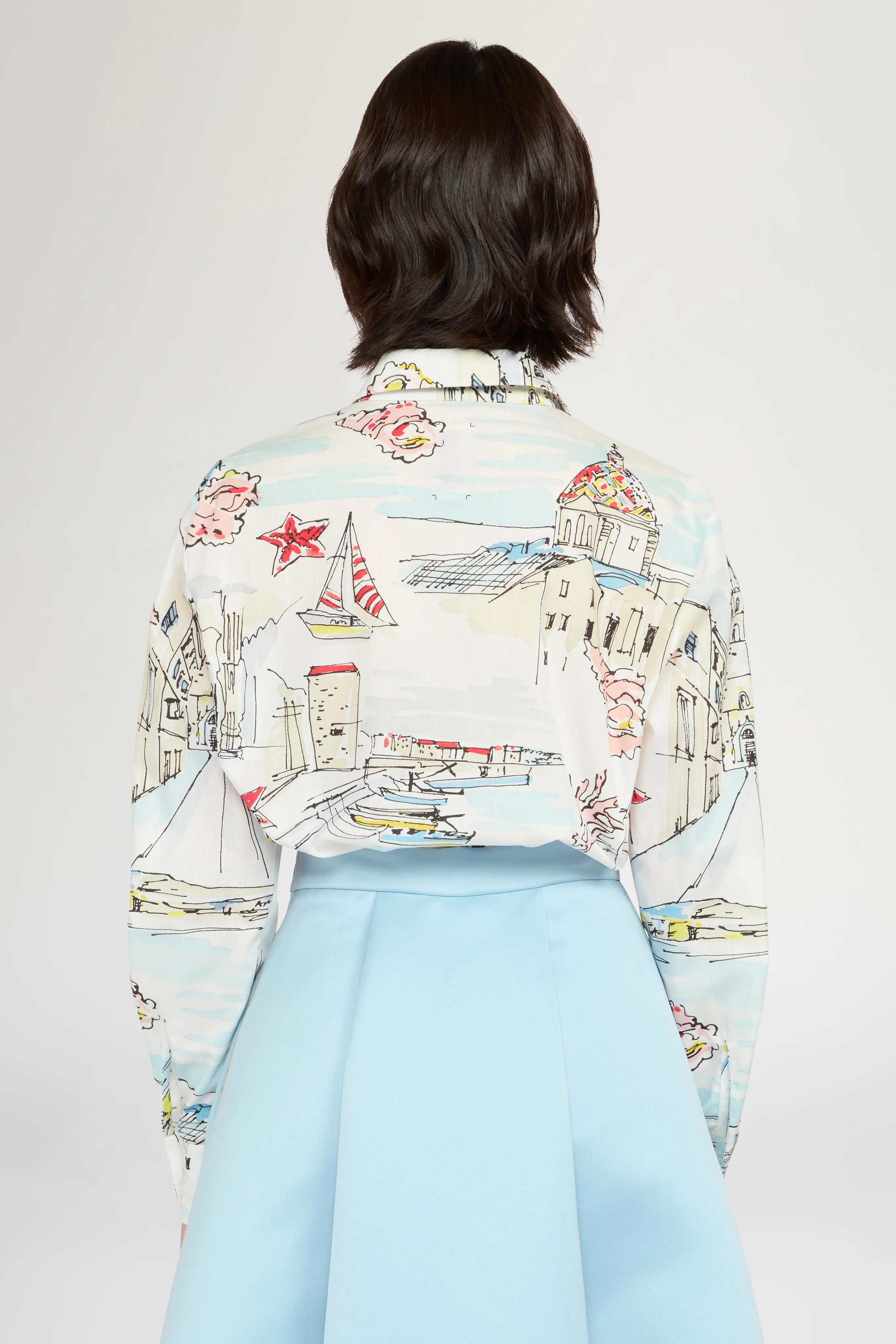 Alghero Print Poplin Shirt - Image 3
