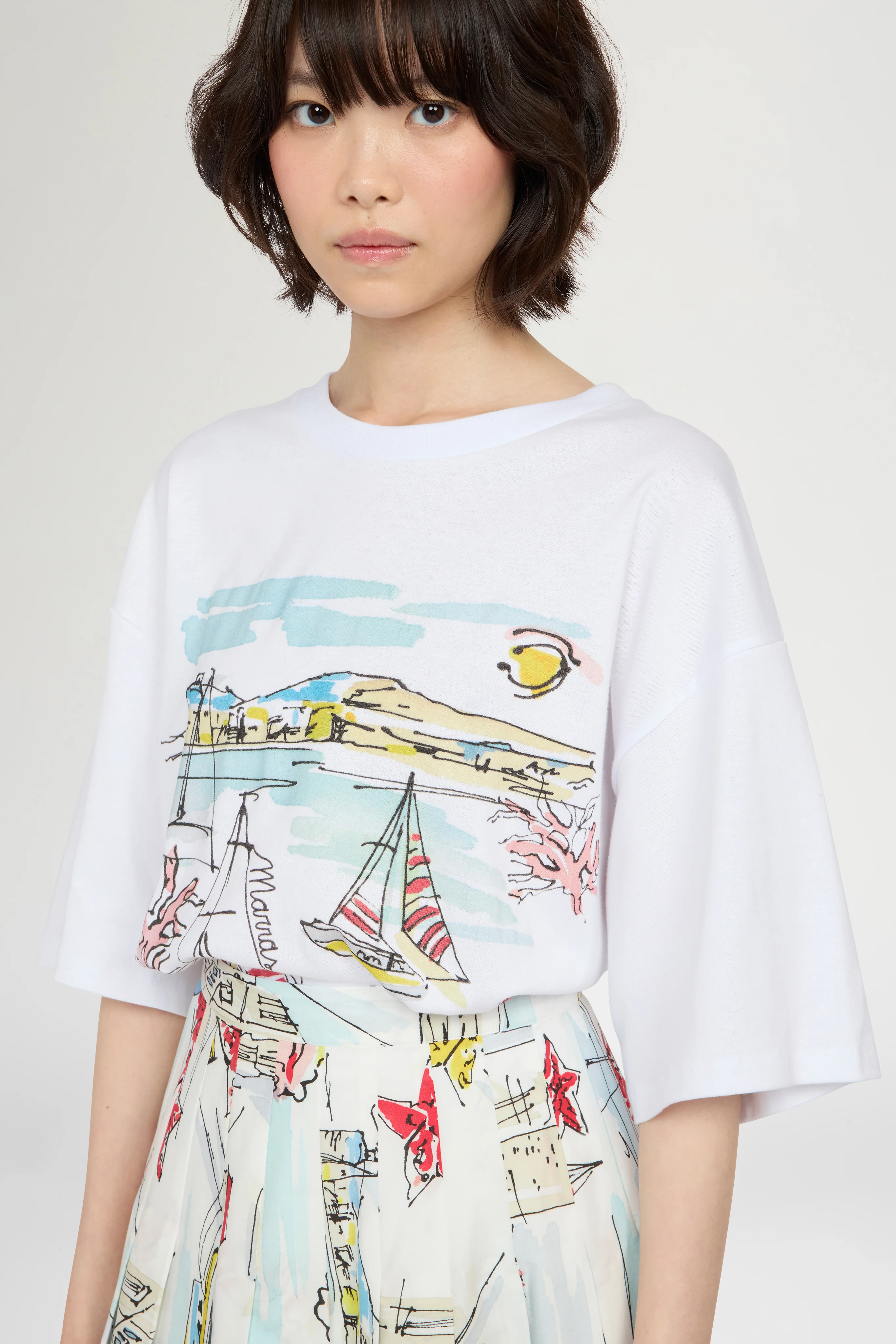 Alghero Print T-Shirt - Image 4