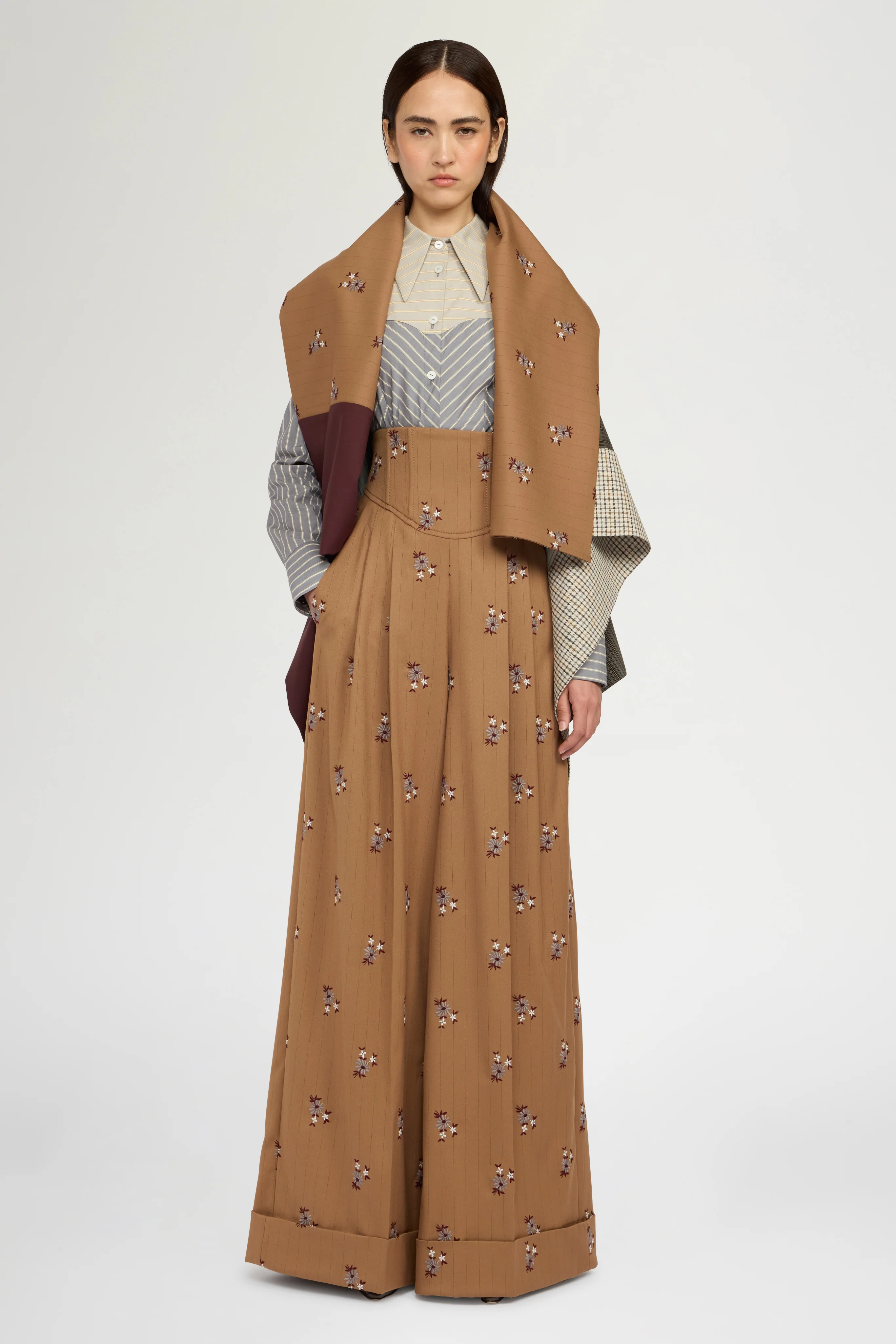 Corset-Style Palazzo Trousers - Image 2
