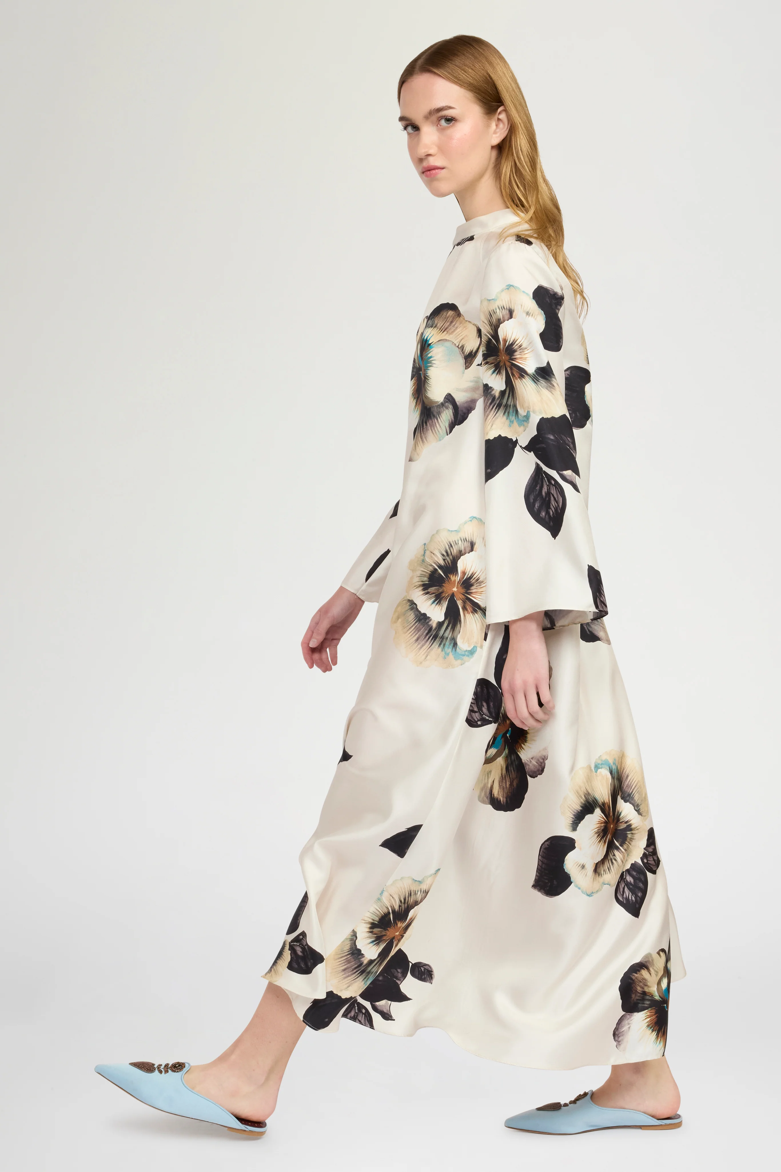 Long Dress in Silk - Image 2