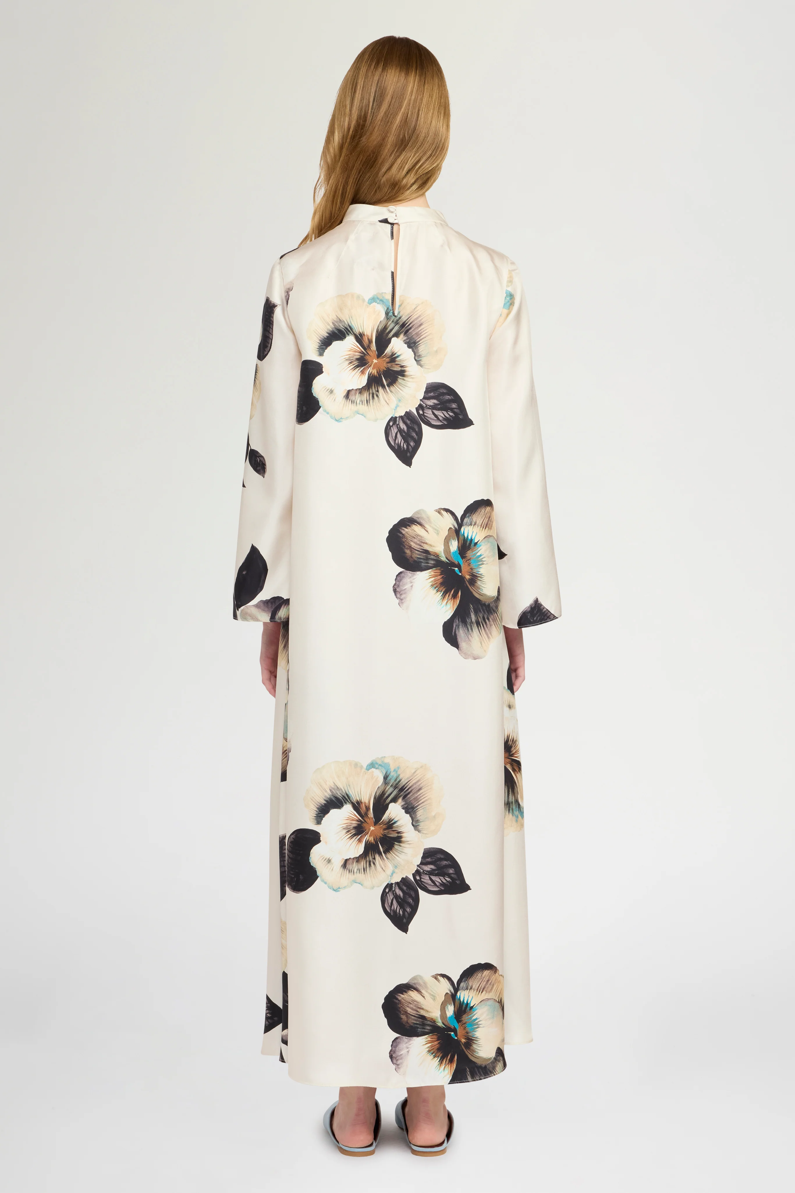 Long Dress in Silk - Image 3