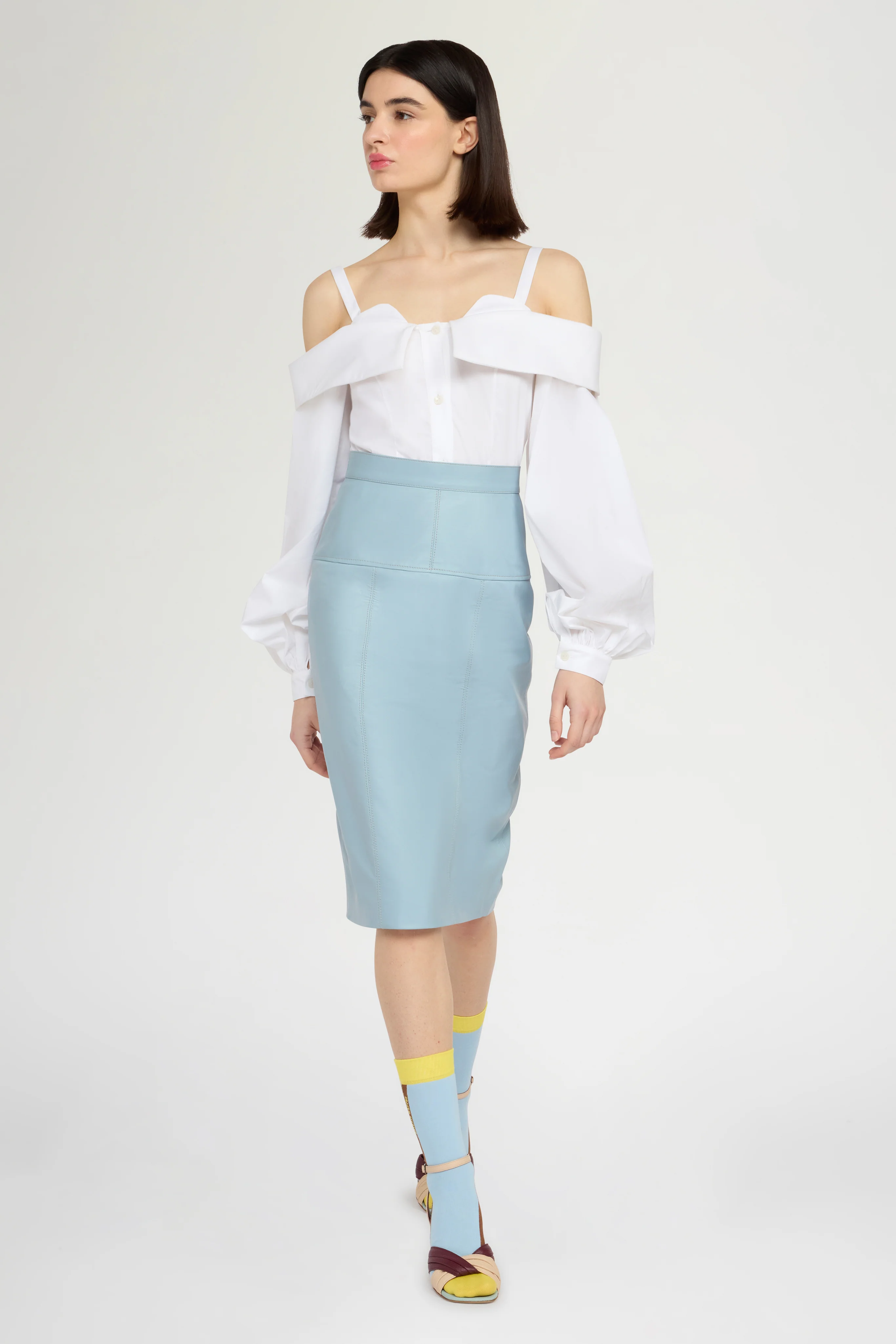 Off-Shoulder Bustier Shirt - Image 2