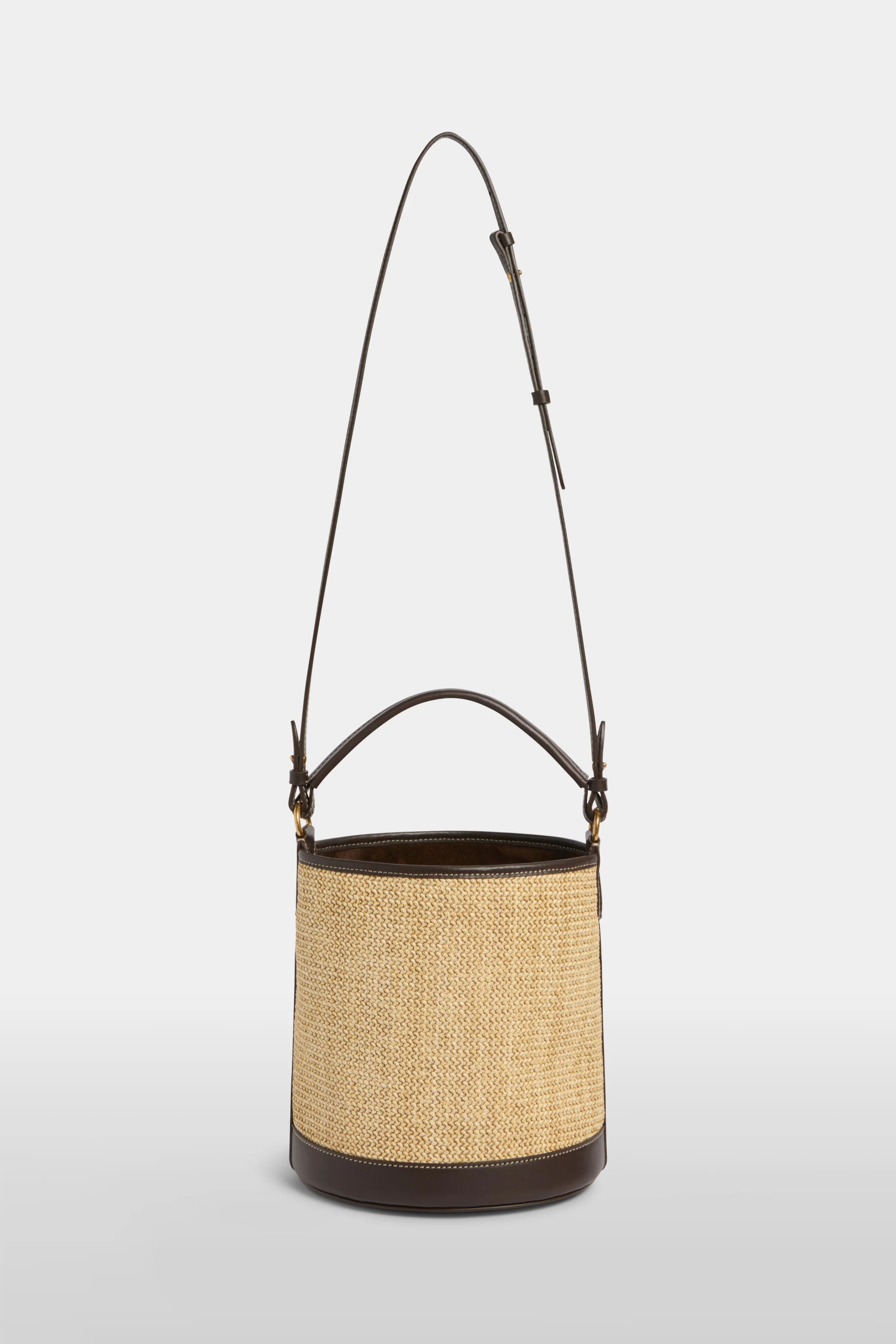 Raffia Bucket Bag - Image 3