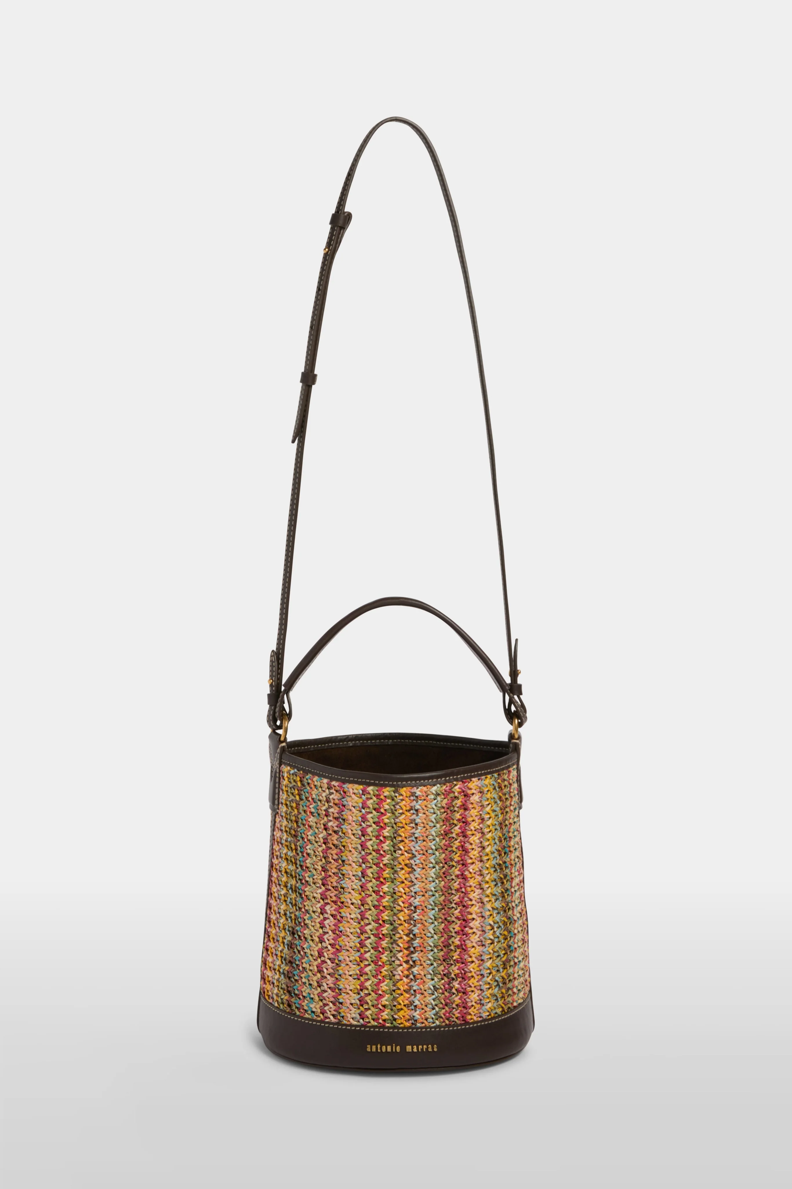 Raffia Bucket Bag - Image 5