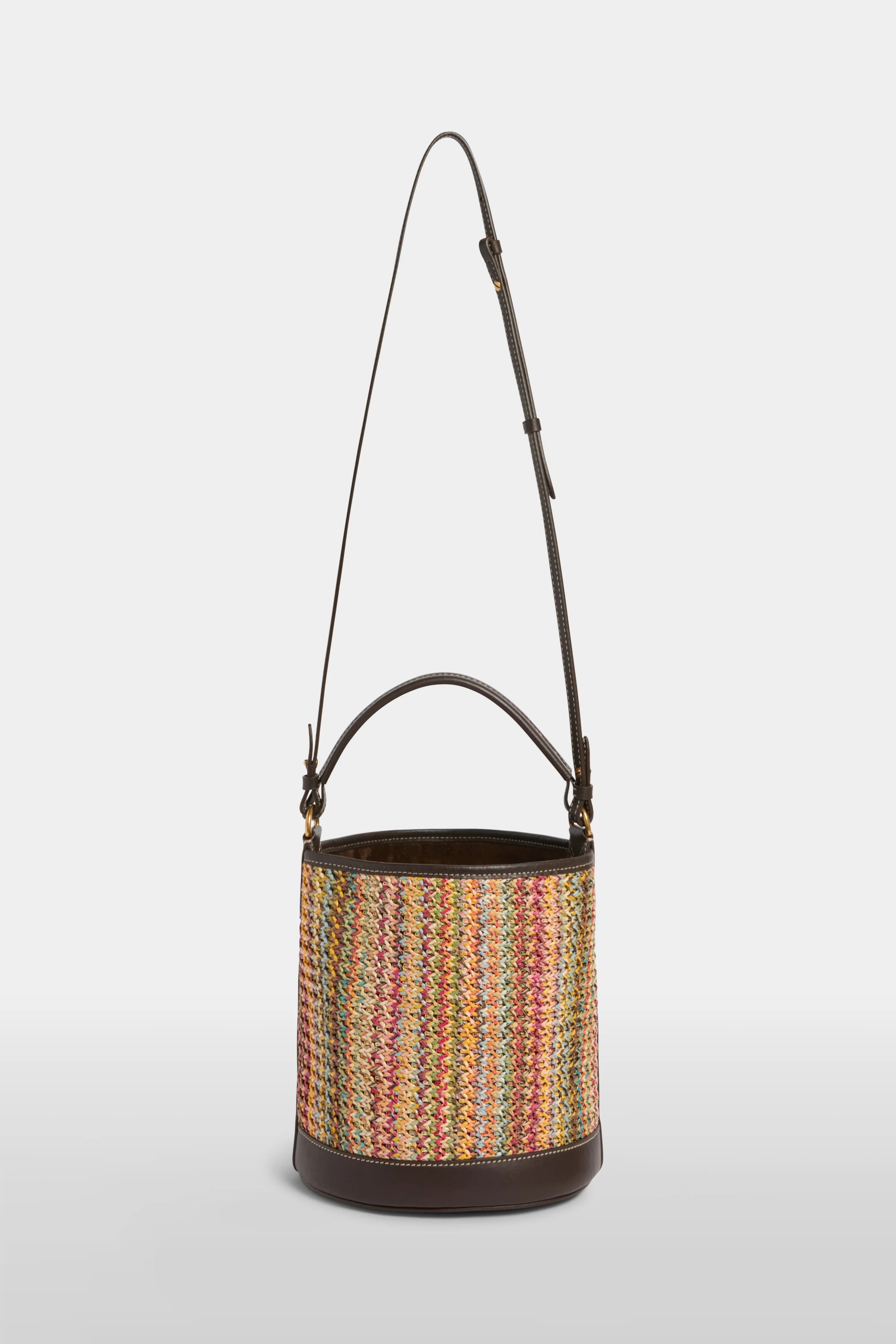 Raffia Bucket Bag - Image 7