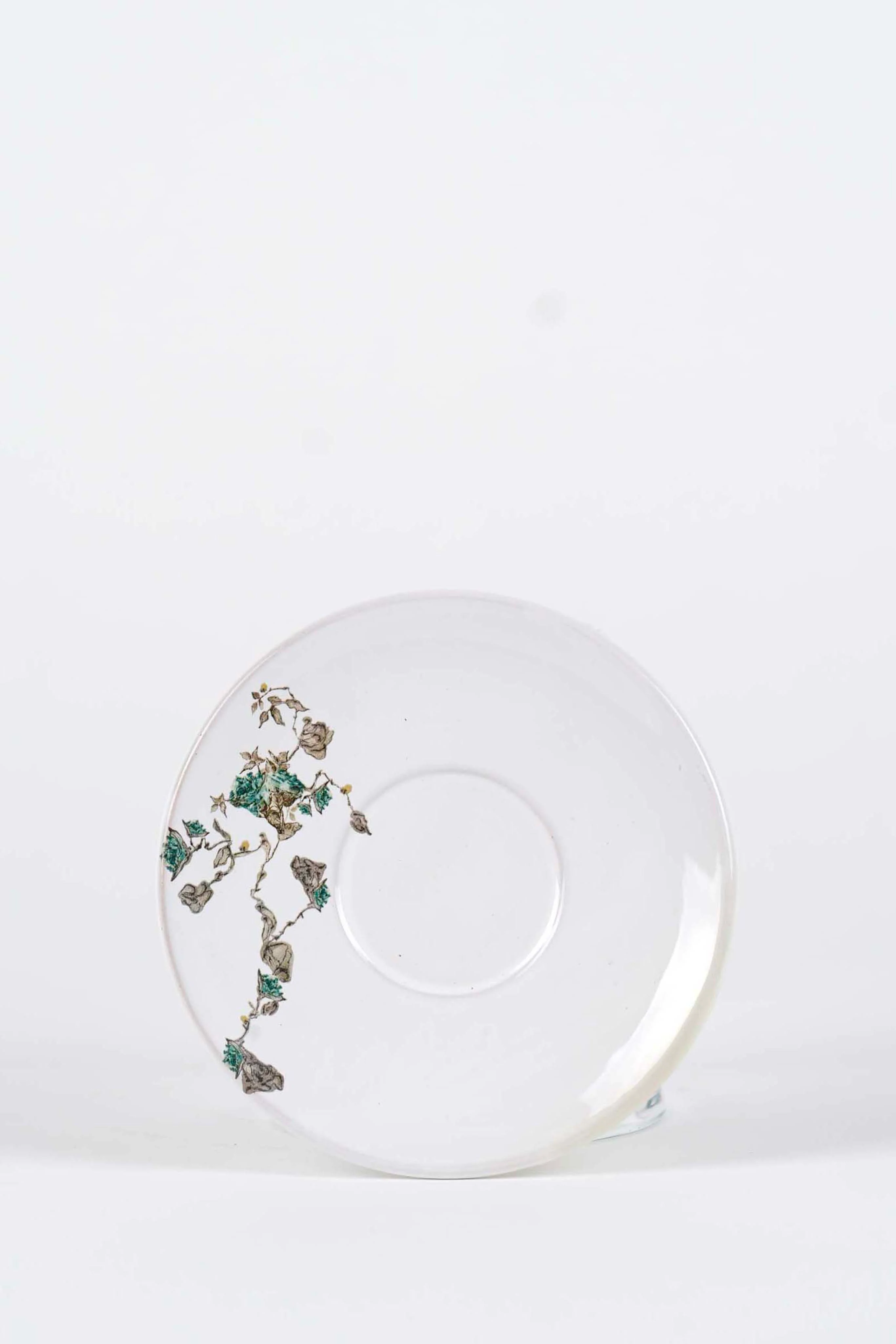 Rose Coffee Cup & Saucer - Image 3