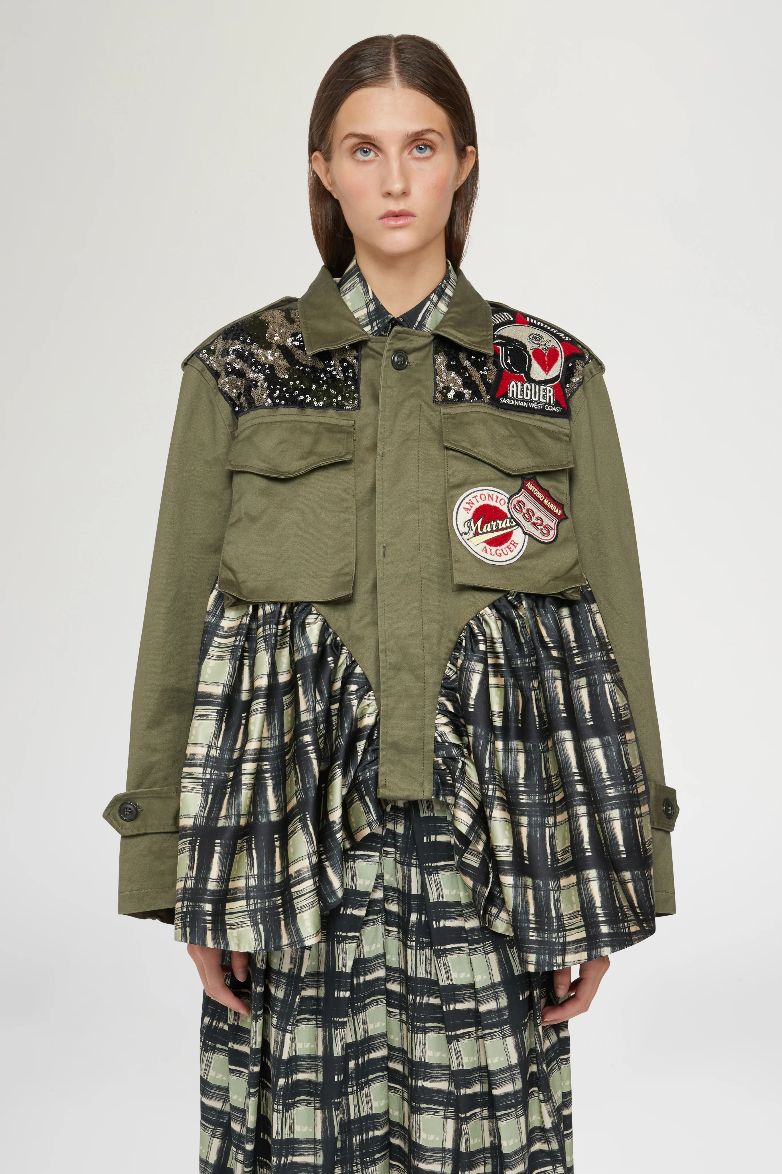 Check Parka - Image 3