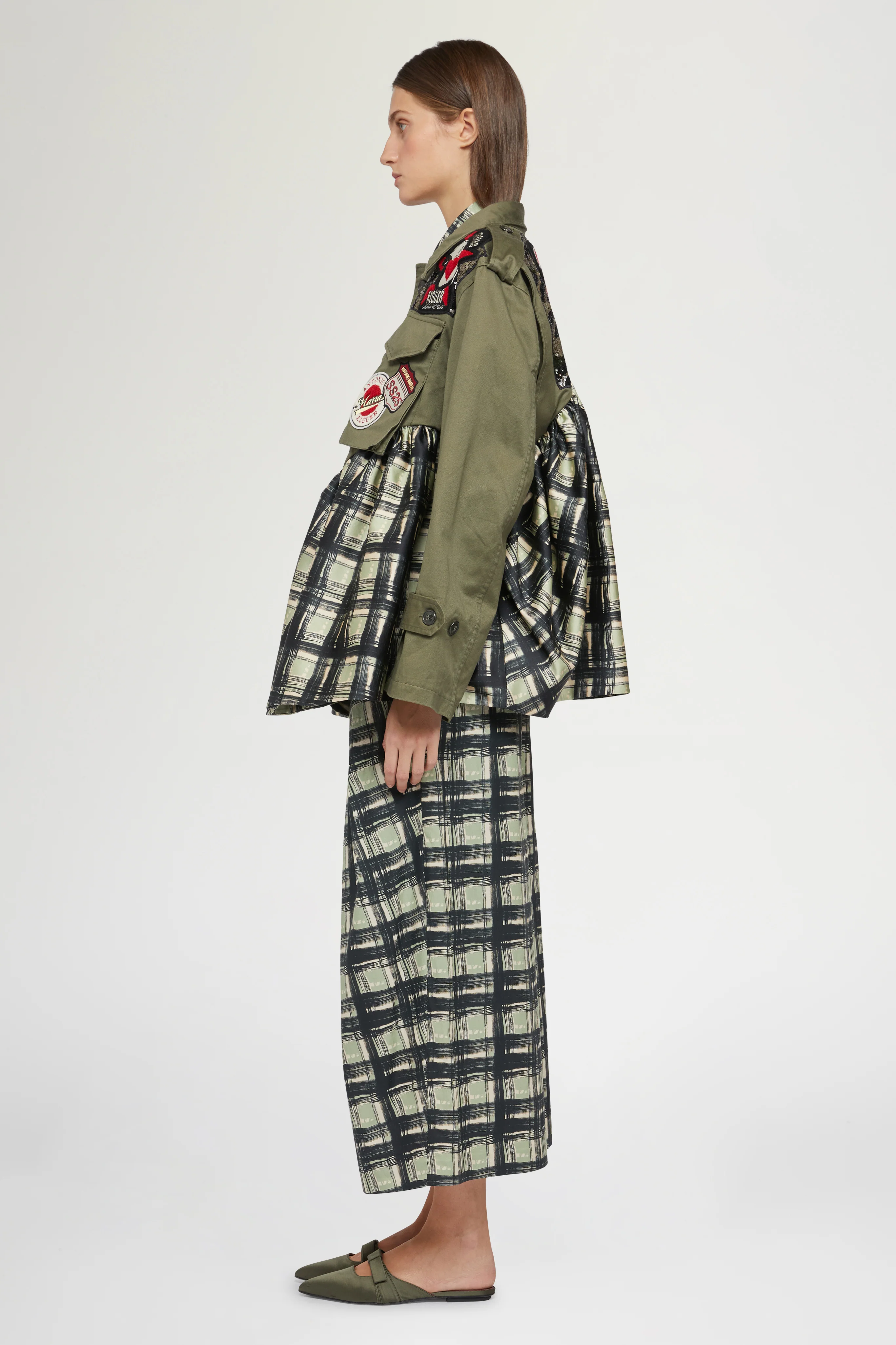 Check Parka - Image 4