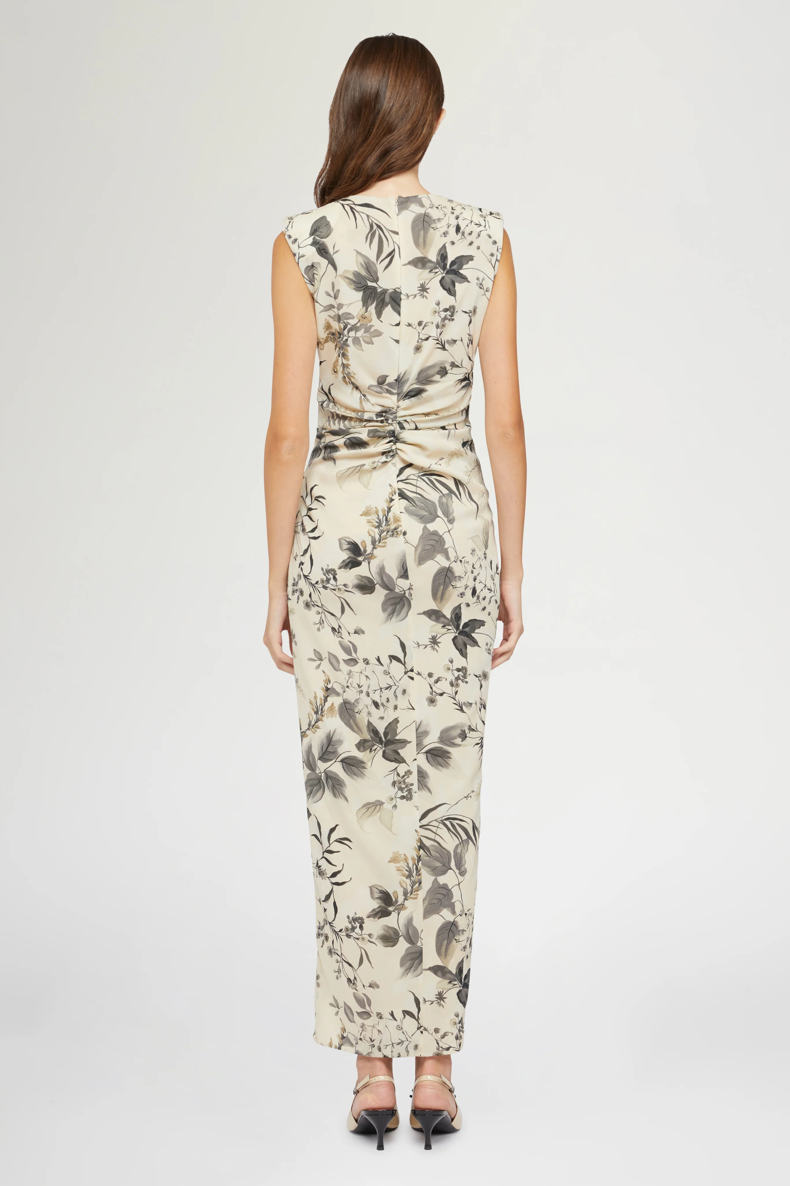 Midi Dress Tropical Print - Image 5