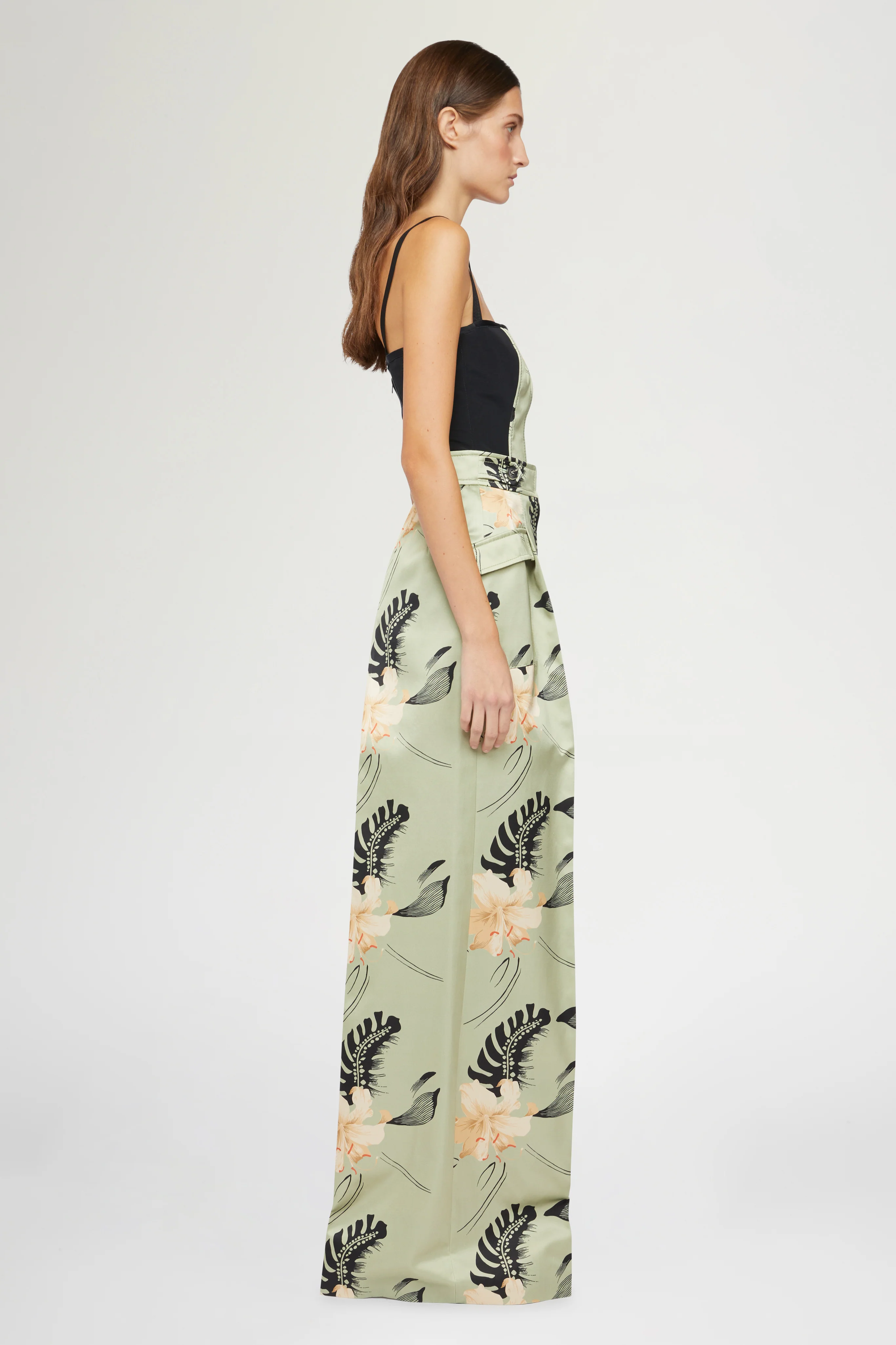 Palazzo Pants Ibiscus Print - Image 4