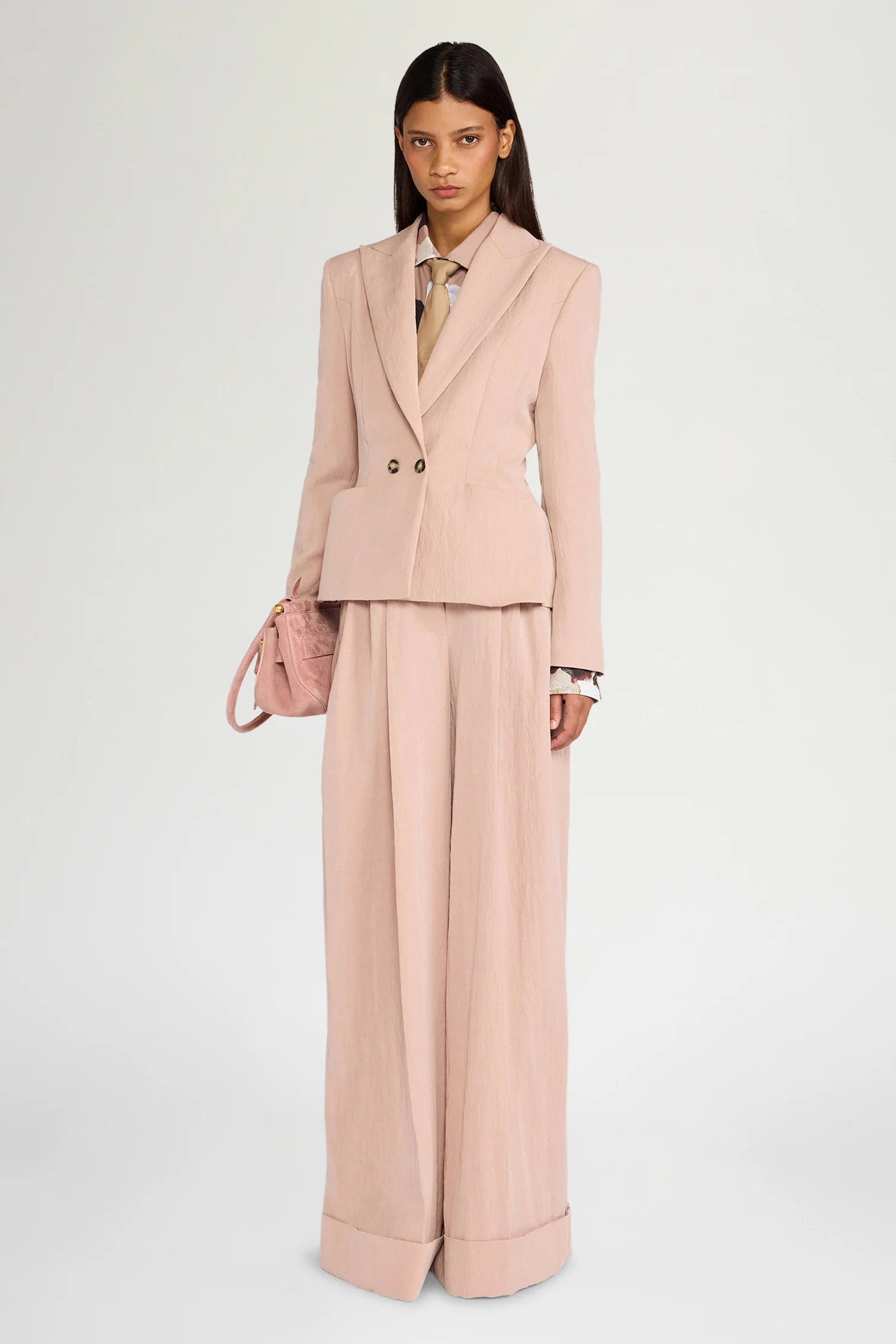 Antique Pink Shaped Jacket - Image 2