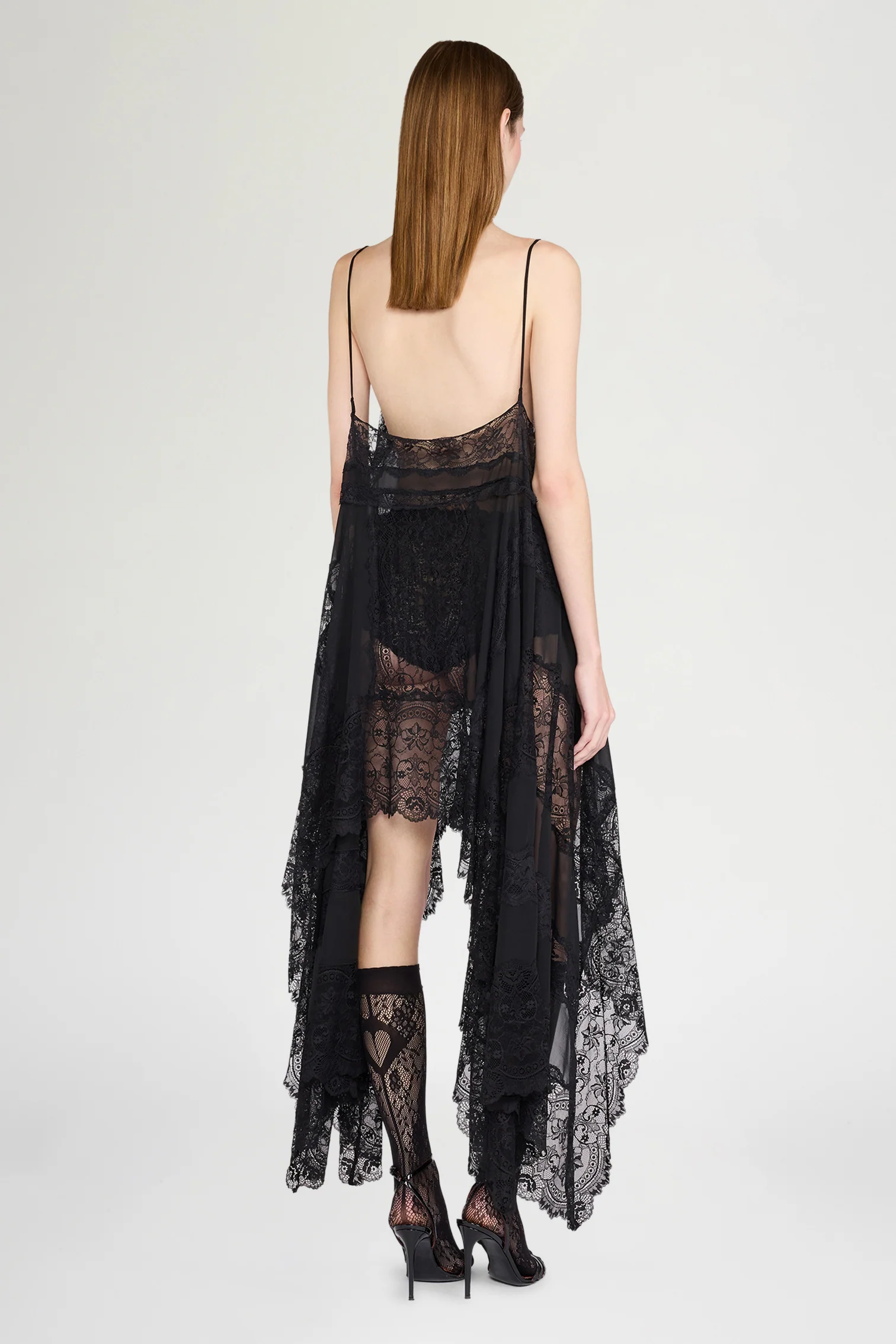 Black Lace Layered Camisole - Image 3