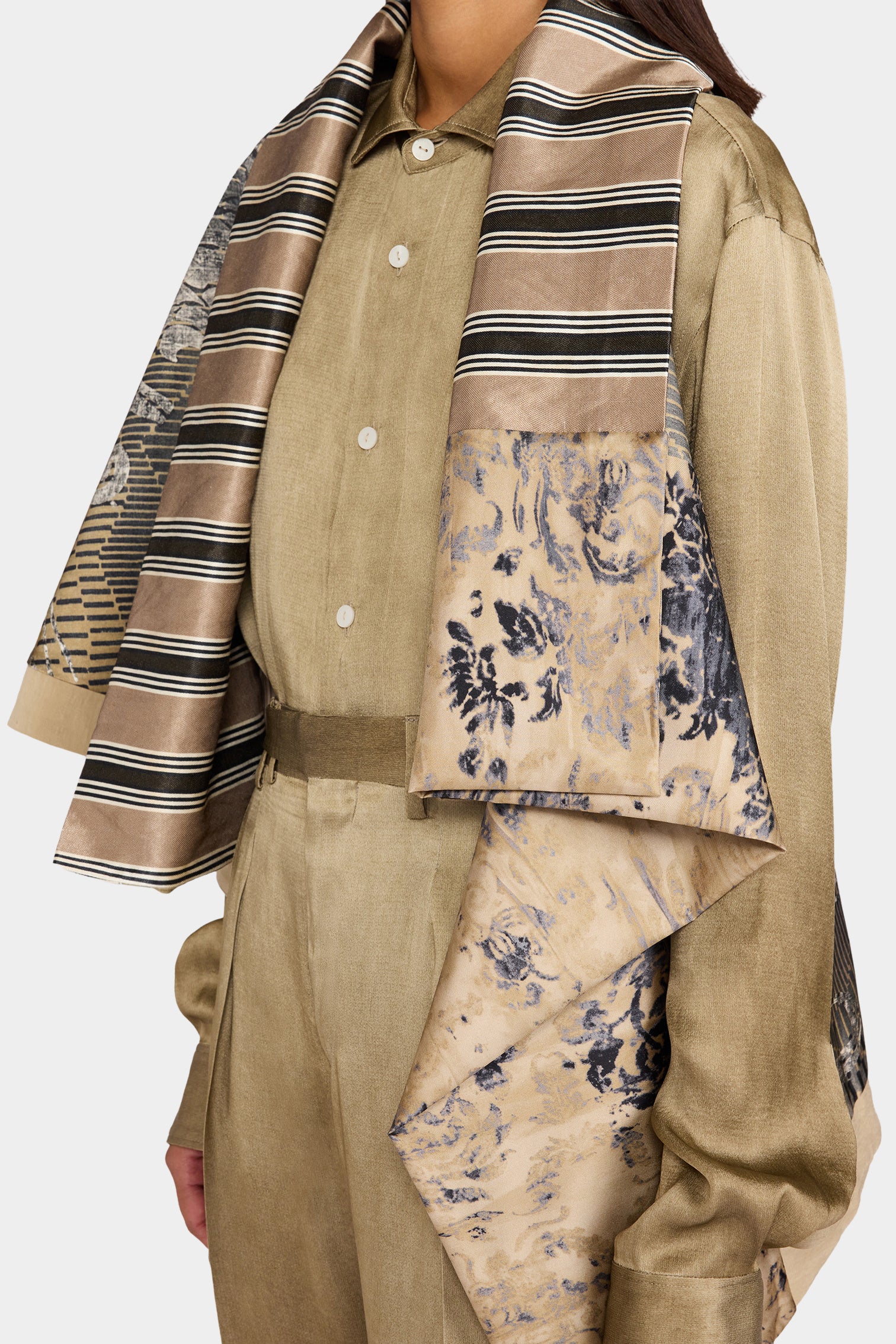 Gold Patchwork Printed Gavoi - Image 4