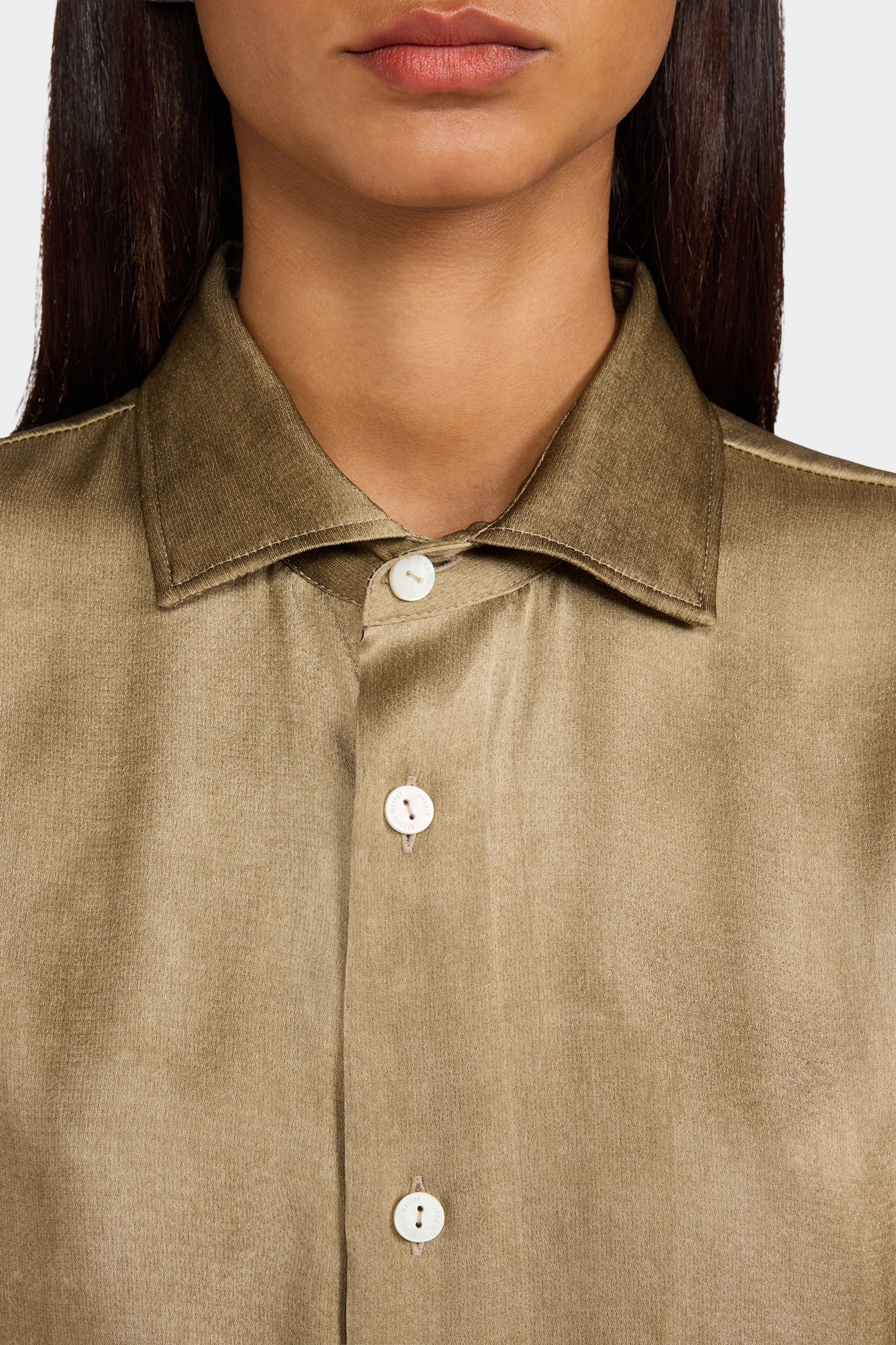 Gold Slim Fit Shirt - Image 4