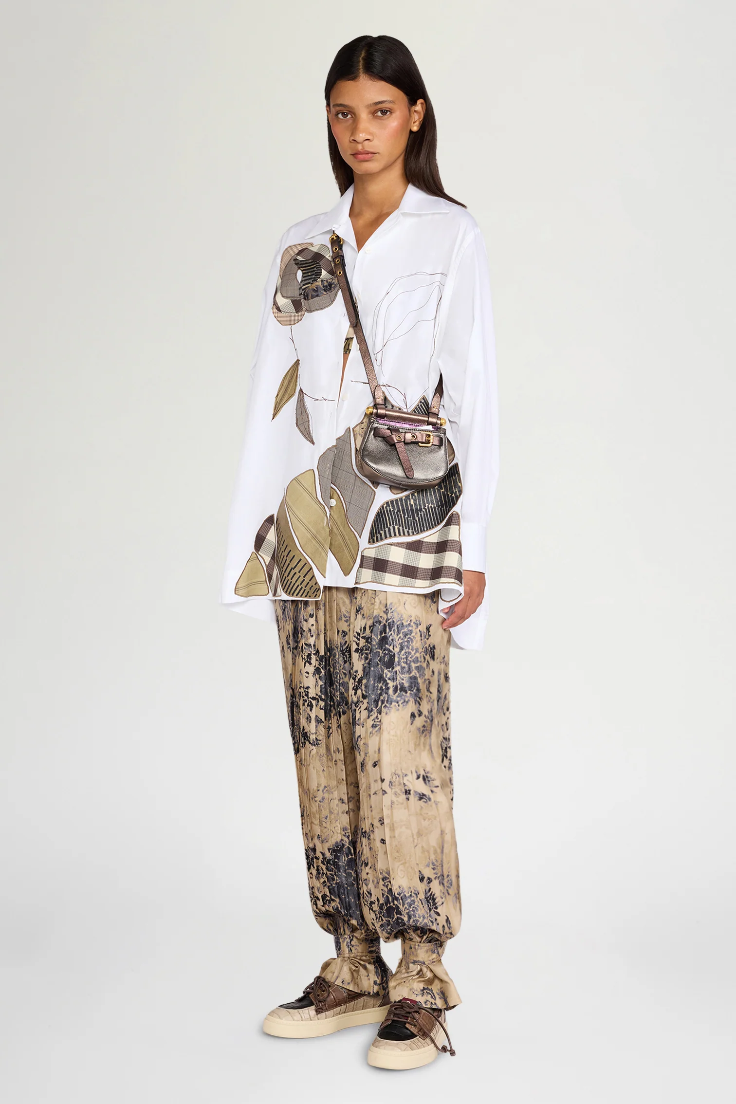Gold Tapestry Harem Pants - Image 2