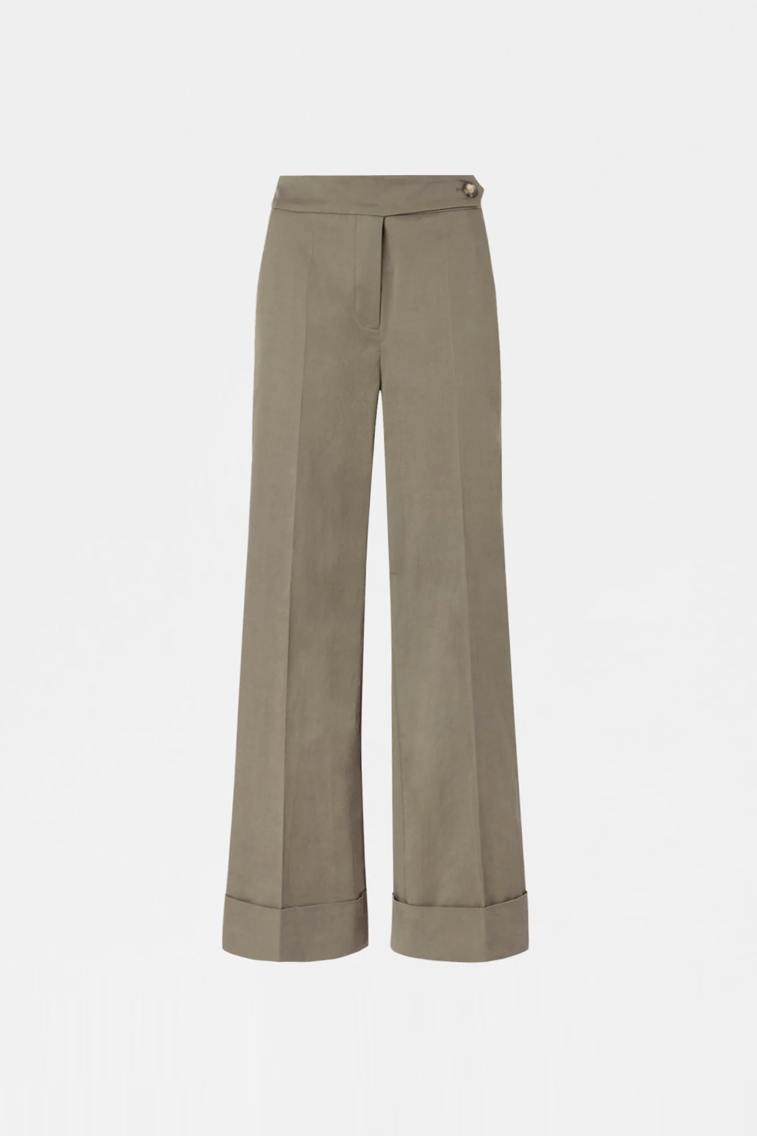 Wide-Leg Tailored Pants