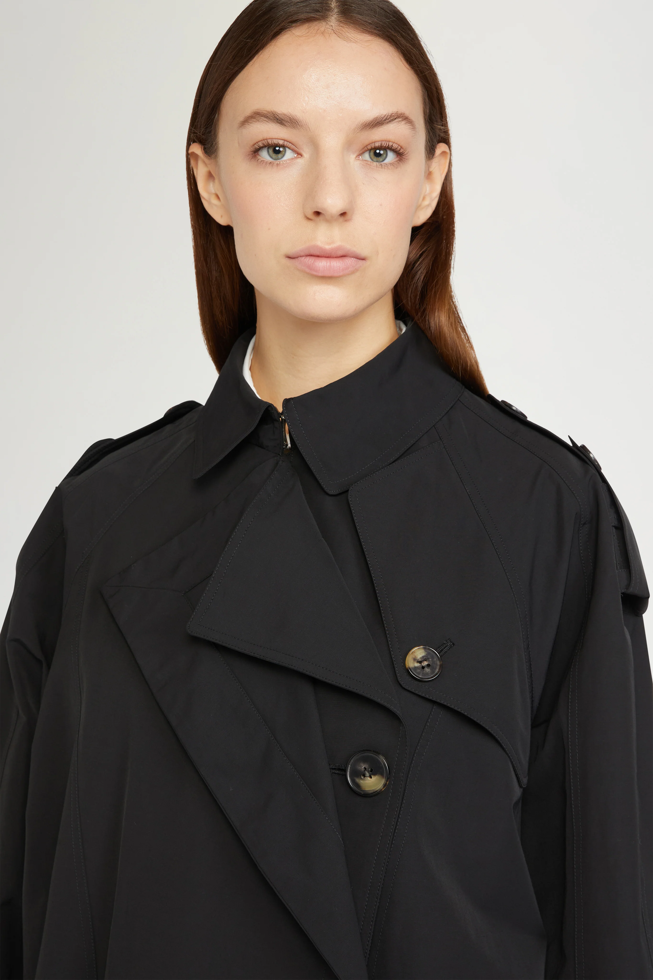 Trench Coat Black - Image 5