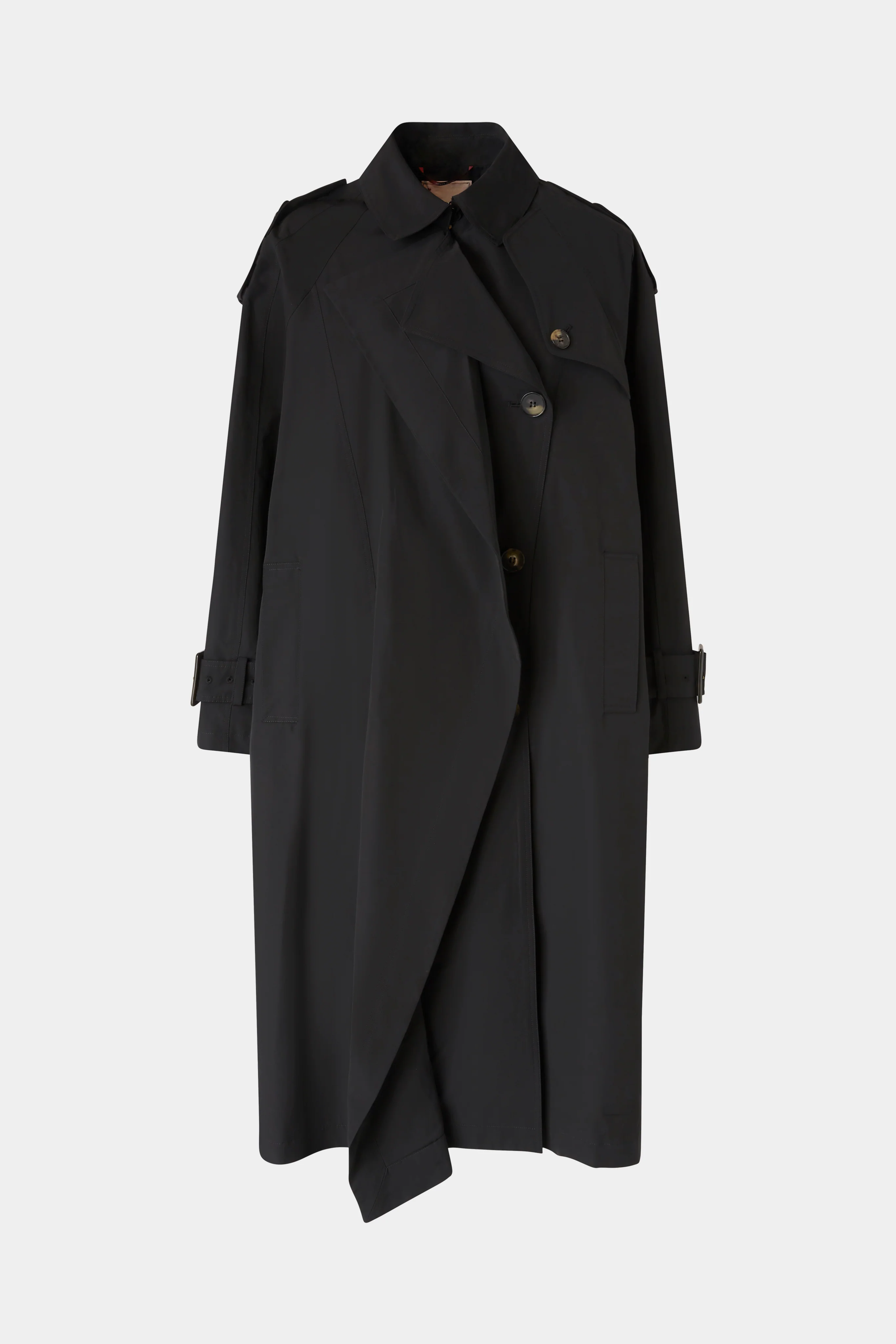 Trench Coat Black - Image 6